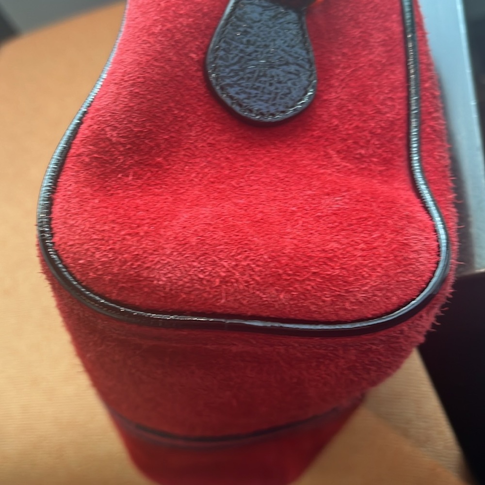 Gucci ophidia crossbody red suede - Picture 13 of 15